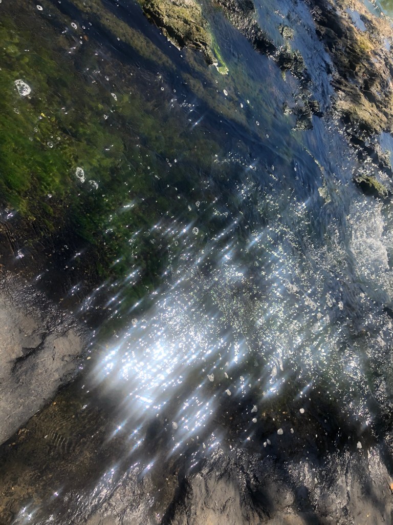 image of water glistening